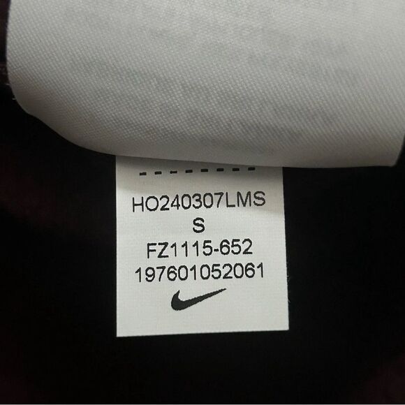 Nike Thermafit Sphere Element Running 1/2 Zip Jacket Burgundy Men’s S FZ1115-652 - Picture 5 of 8
